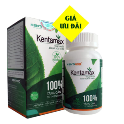 Kentamax – Thực phẩm hỗ trợ tăng cân